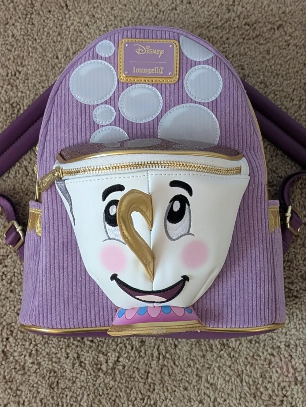 Loungefly Beauty And The Beast- Chip Mini Backpack